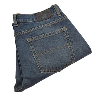Beverly Hills Polo Club Jeans Very Creased‎ Mens Sz 36x32